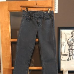 J crew dark blue toothpick pants